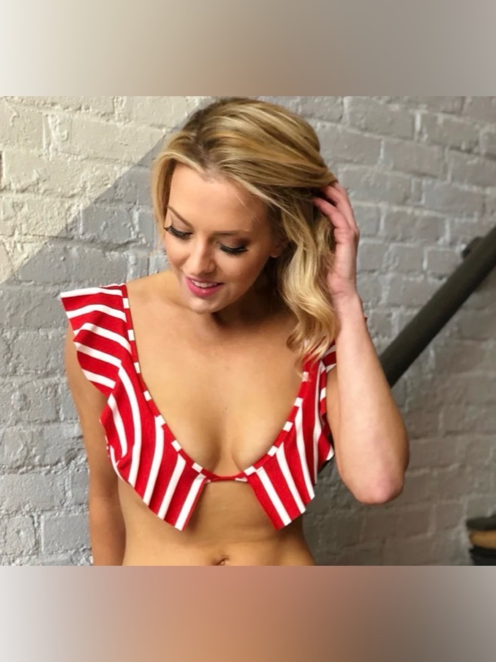 Milly’s Ruffle Swim Top